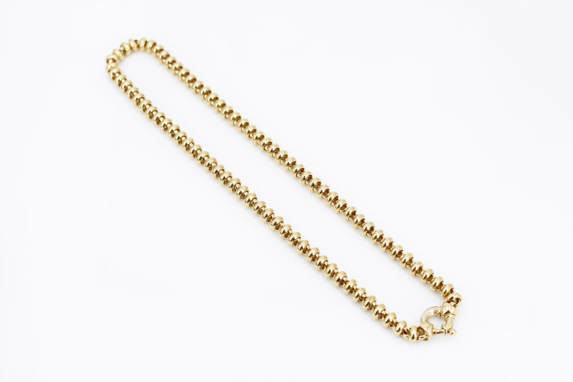 Collar de oro de 18k. de segunda mano. Joyería de ocasión | ROYALHYSTERIA