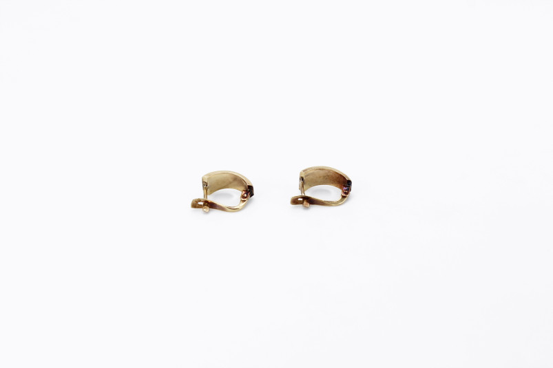 Pendiente de oro de 18k. de segunda mano. Joyería de ocasión | ROYALHYSTERIA