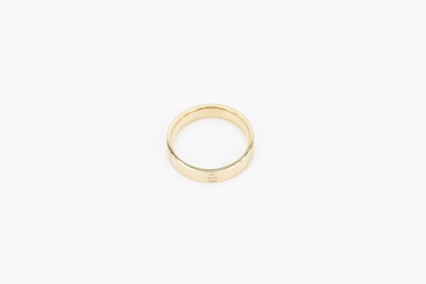 Alianza de oro de 18k. de segunda mano. Joyería de ocasión | ROYALHYSTERIA