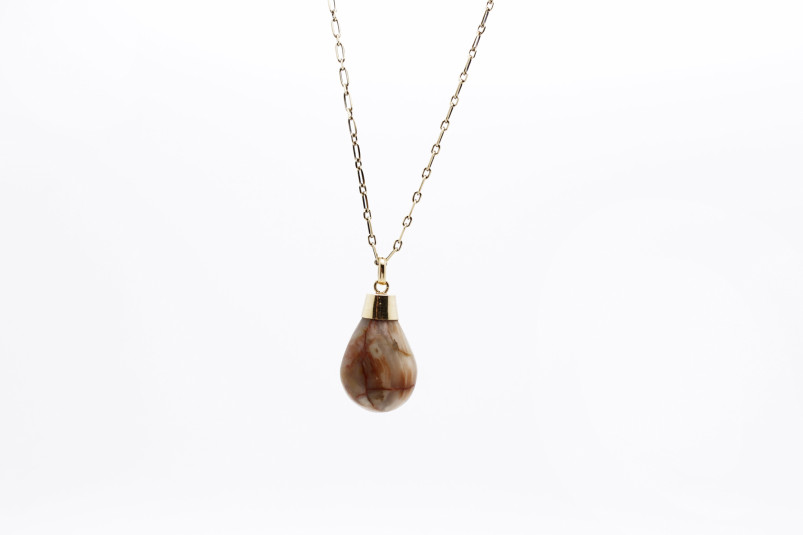 Collar de oro de 18k. de segunda mano. Joyería de ocasión | ROYALHYSTERIA