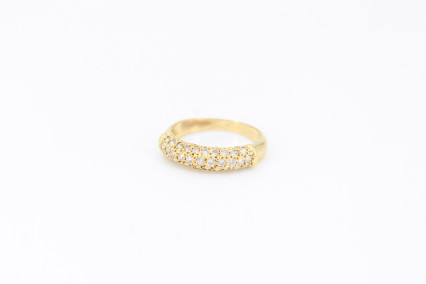 Anillo de oro de 18k. de segunda mano. Joyería de ocasión | ROYALHYSTERIA