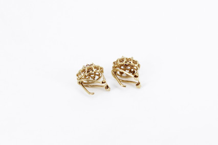 Pendiente de oro de 18k. de segunda mano. Joyería de ocasión | ROYALHYSTERIA