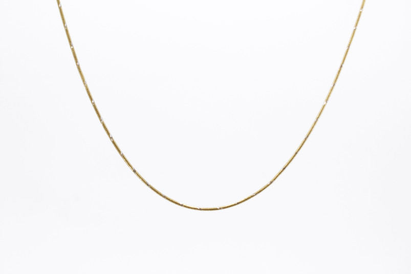 Cadena de oro de 18k. de segunda mano. Joyería de ocasión | ROYALHYSTERIA