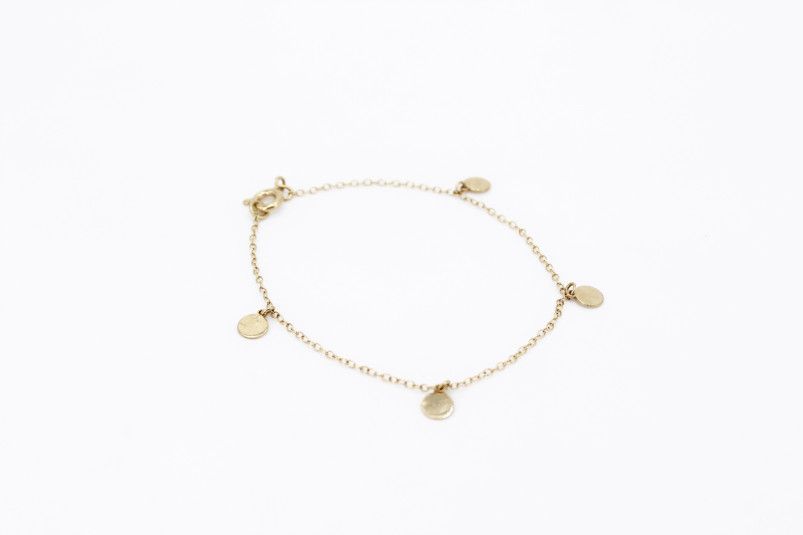 Pulsera de oro de 18k. de segunda mano. Joyería de ocasión | ROYALHYSTERIA