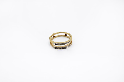 Anillo de oro de 18k. de segunda mano. Joyería de ocasión | ROYALHYSTERIA