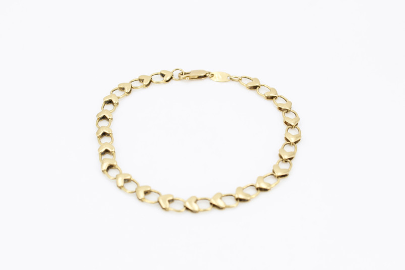 Pulsera de oro de 18k. de segunda mano. Joyería de ocasión | ROYALHYSTERIA