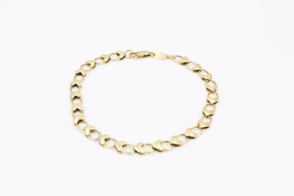 Pulsera de oro de 18k. de segunda mano. Joyería de ocasión | ROYALHYSTERIA