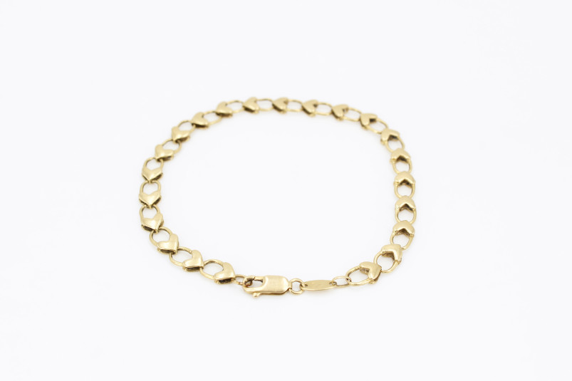 Pulsera de oro de 18k. de segunda mano. Joyería de ocasión | ROYALHYSTERIA