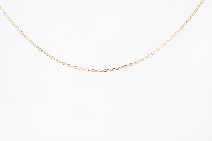 Gargantilla de oro de 18k. de segunda mano. Joyería de ocasión | ROYALHYSTERIA