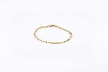 Pulsera de oro de 18k. de segunda mano. Joyería de ocasión | ROYALHYSTERIA
