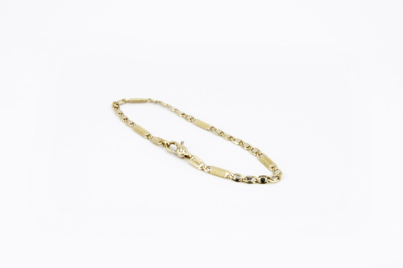 Pulsera de oro de 18k. de segunda mano. Joyería de ocasión | ROYALHYSTERIA