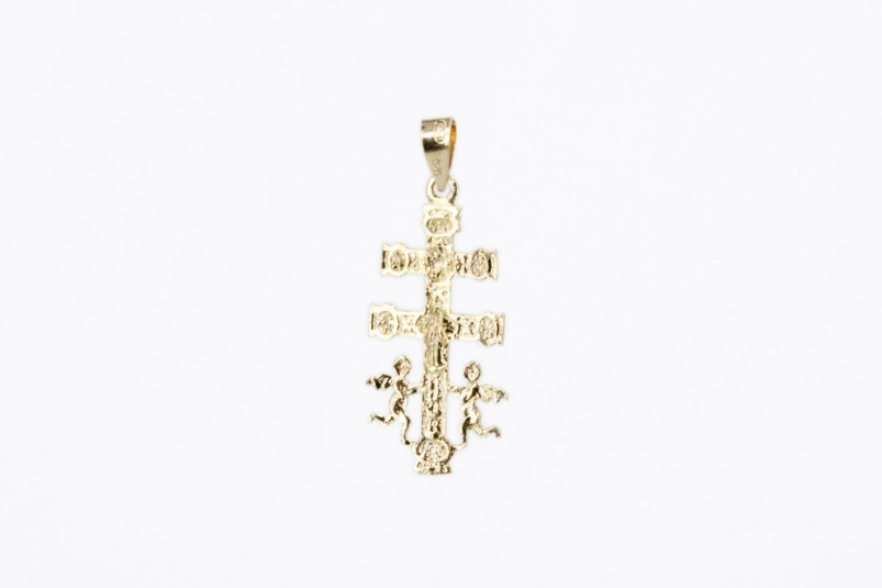 Colgante de oro de 18k. de segunda mano. Joyería de ocasión | ROYALHYSTERIA
