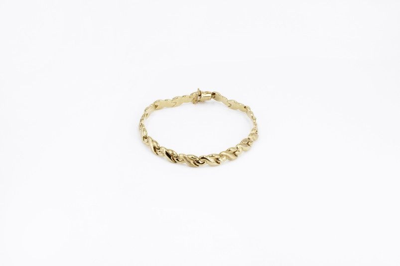 Pulsera de oro de 18k. de segunda mano. Joyería de ocasión | ROYALHYSTERIA