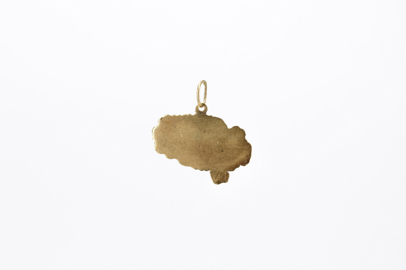 Colgante de oro de 18k. de segunda mano. Joyería de ocasión | ROYALHYSTERIA