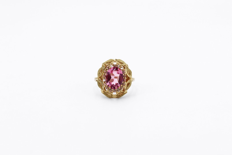 Anillo de oro de 18k. de segunda mano. Joyería de ocasión | ROYALHYSTERIA