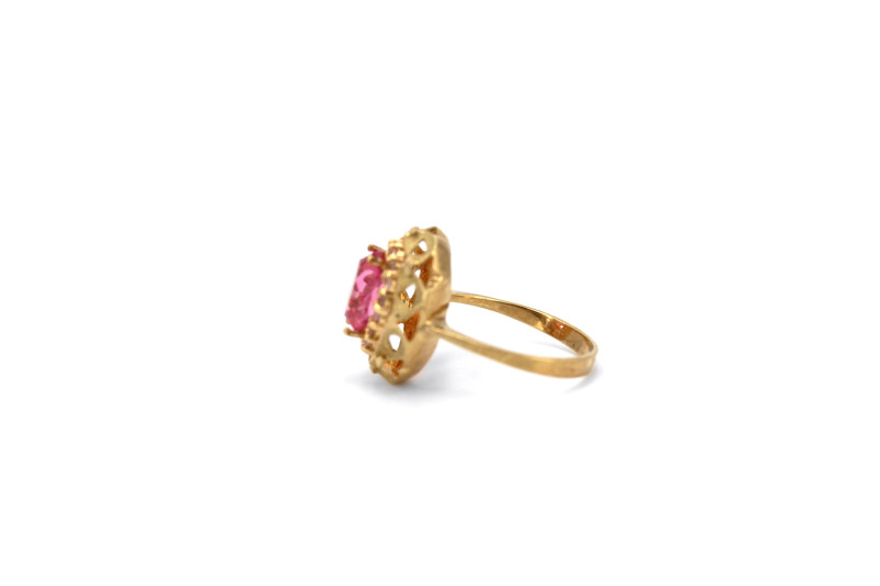 Anillo de oro de 18k. de segunda mano. Joyería de ocasión | ROYALHYSTERIA