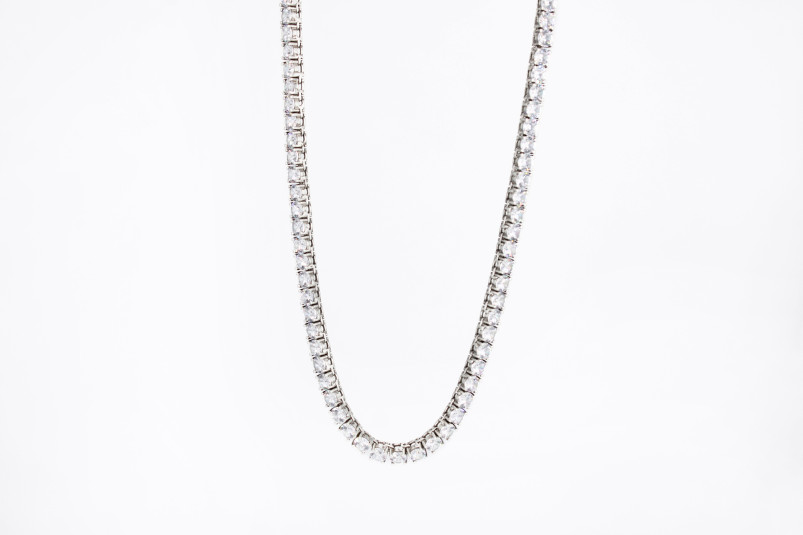Collar de plata  de 925. de segunda mano. Joyería de ocasión | ROYALHYSTERIA