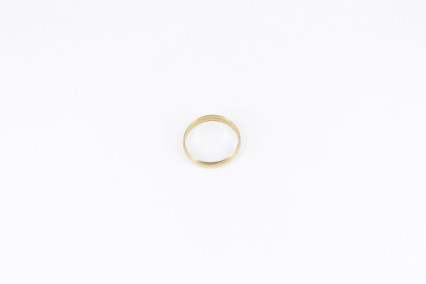 Alianza de oro de 18k. de segunda mano. Joyería de ocasión | ROYALHYSTERIA