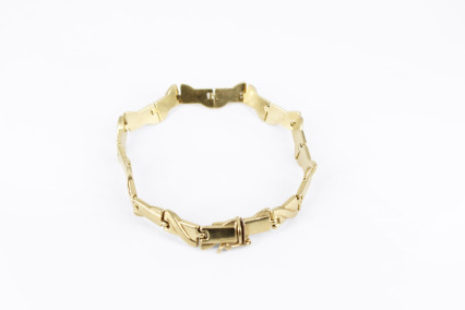 Pulsera de oro de 18k. de segunda mano. Joyería de ocasión | ROYALHYSTERIA