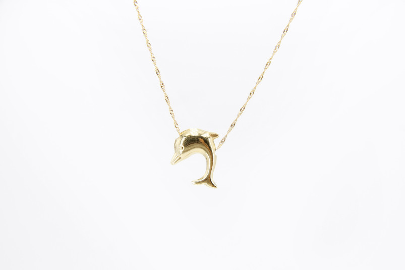 Collar de oro de 18k. de segunda mano. Joyería de ocasión | ROYALHYSTERIA