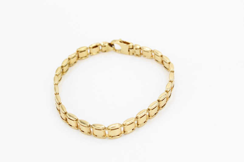Pulsera de oro de 18k. de segunda mano. Joyería de ocasión | ROYALHYSTERIA