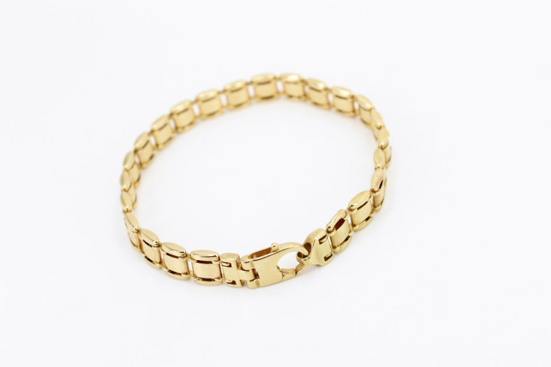 Pulsera de oro de 18k. de segunda mano. Joyería de ocasión | ROYALHYSTERIA