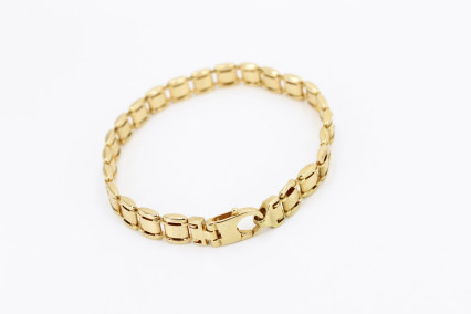 Pulsera de oro de 18k. de segunda mano. Joyería de ocasión | ROYALHYSTERIA