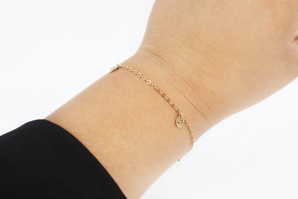 Pulsera de oro de 18k. de segunda mano. Joyería de ocasión | ROYALHYSTERIA