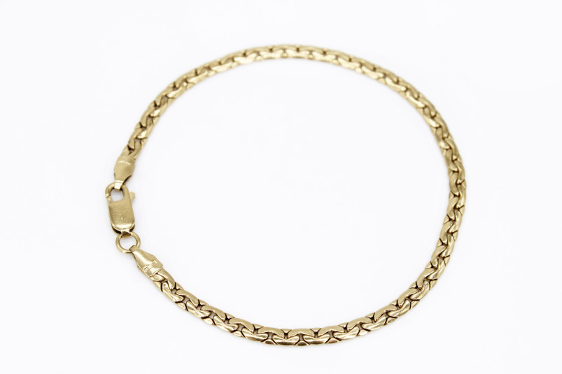 Pulsera de oro de 18k. de segunda mano. Joyería de ocasión | ROYALHYSTERIA