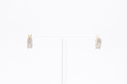 Pendiente de oro de 18k. de segunda mano. Joyería de ocasión | ROYALHYSTERIA