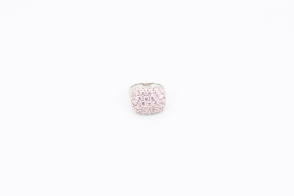 Sello de oro blanco de 18k. de segunda mano. Joyería de ocasión | ROYALHYSTERIA
