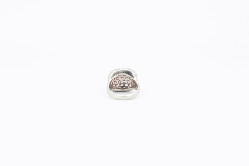 Sello de oro blanco de 18k. de segunda mano. Joyería de ocasión | ROYALHYSTERIA