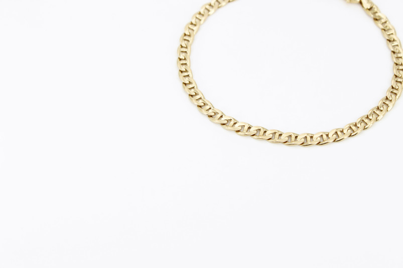 Pulsera de oro de 18k. de segunda mano. Joyería de ocasión | ROYALHYSTERIA