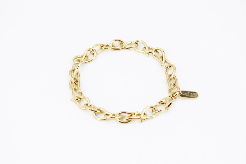 Pulsera de oro de 18k. de segunda mano. Joyería de ocasión | ROYALHYSTERIA