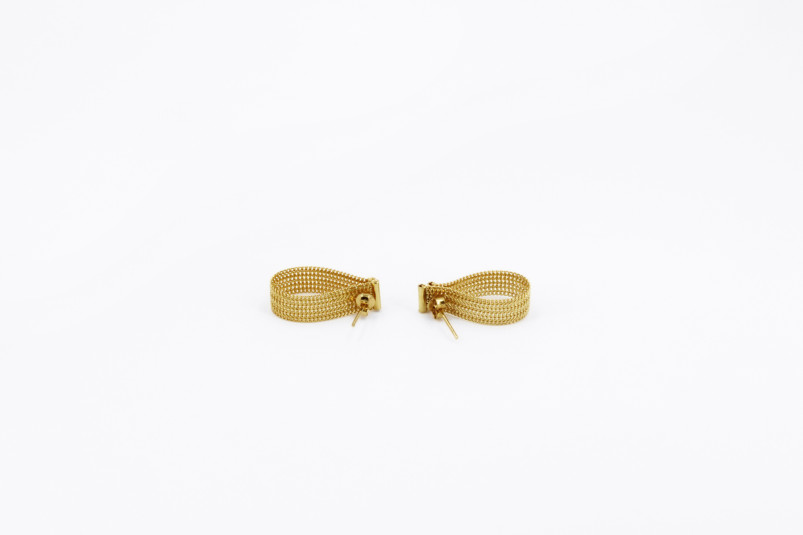 Pendiente de oro de 18k. de segunda mano. Joyería de ocasión | ROYALHYSTERIA