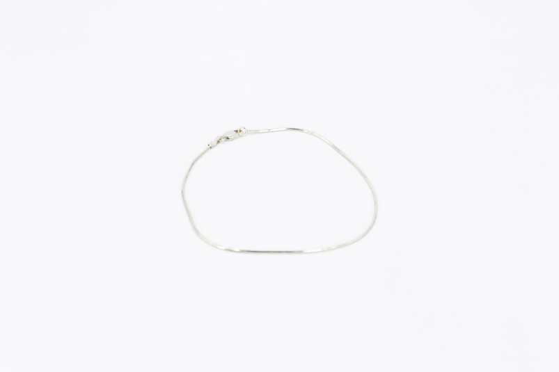 Pulsera de oro blanco de 18k. de segunda mano. Joyería de ocasión | ROYALHYSTERIA