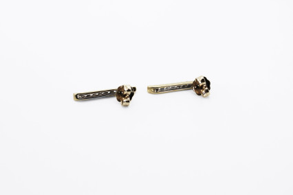 Pendiente de oro de 18k. de segunda mano. Joyería de ocasión | ROYALHYSTERIA