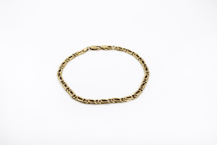 Pulsera de oro de 18k. de segunda mano. Joyería de ocasión | ROYALHYSTERIA