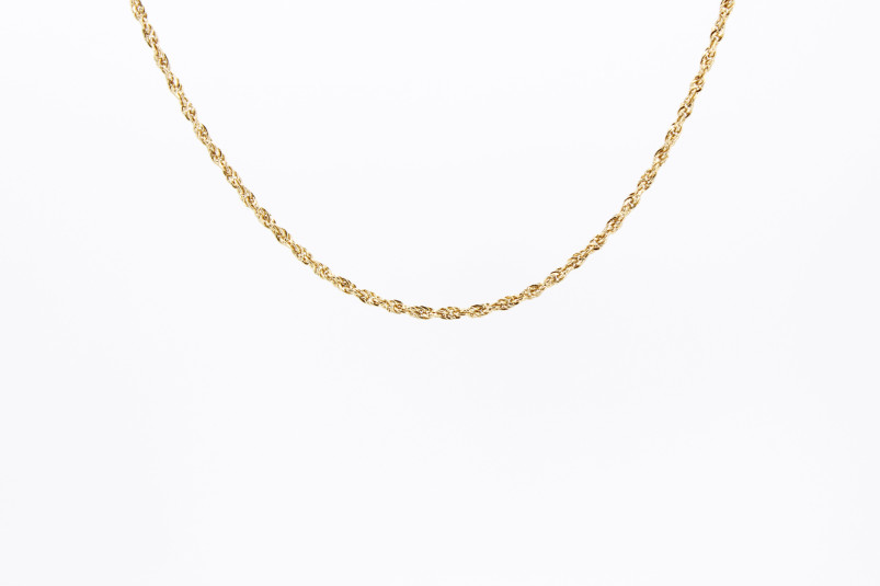Cadena de oro de 18k. de segunda mano. Joyería de ocasión | ROYALHYSTERIA