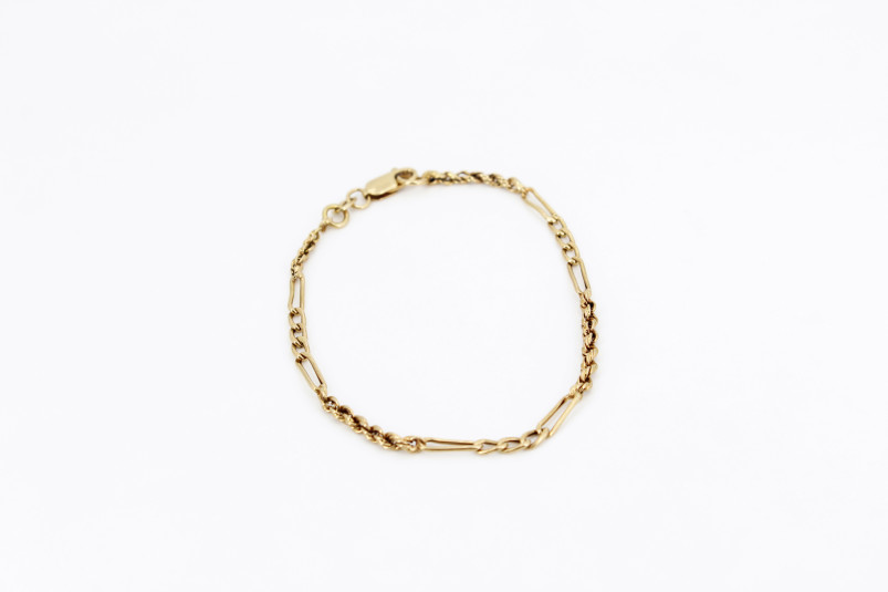 Pulsera de oro de 18k. de segunda mano. Joyería de ocasión | ROYALHYSTERIA