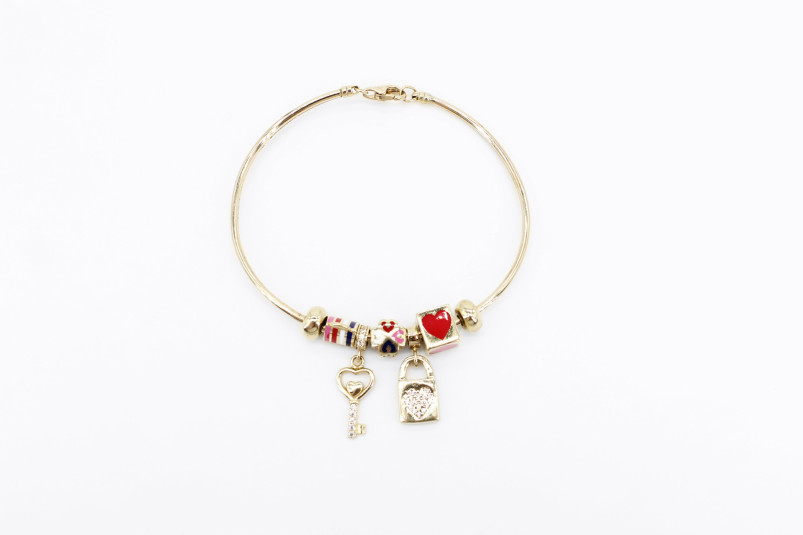 Caña de oro de 18k. de segunda mano. Joyería de ocasión | ROYALHYSTERIA