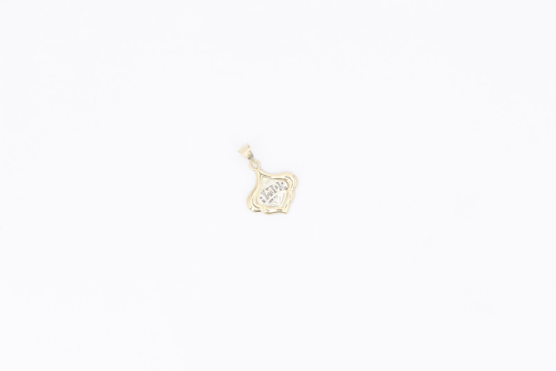 Colgante de oro de 18k. de segunda mano. Joyería de ocasión | ROYALHYSTERIA