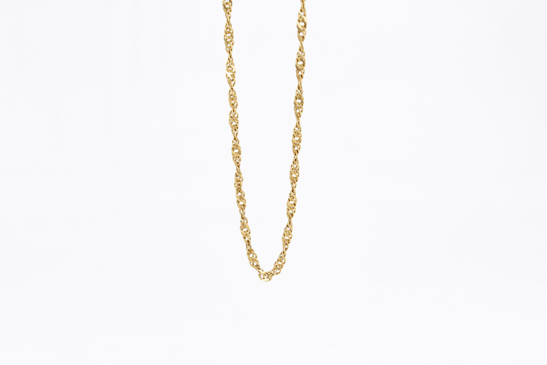 Cadena de oro de 18k. de segunda mano. Joyería de ocasión | ROYALHYSTERIA