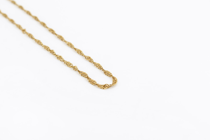 Cadena de oro de 18k. de segunda mano. Joyería de ocasión | ROYALHYSTERIA