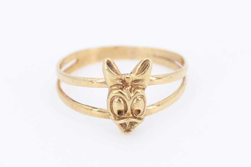 Anillo de oro de 18k. de segunda mano. Joyería de ocasión | ROYALHYSTERIA