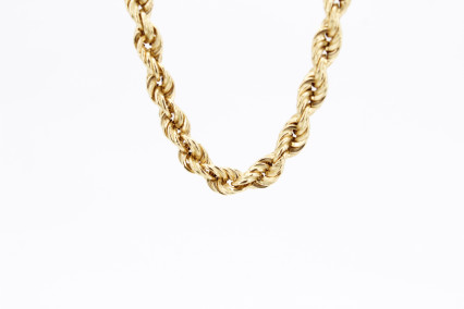 Cadena de oro de 18k. de segunda mano. Joyería de ocasión | ROYALHYSTERIA