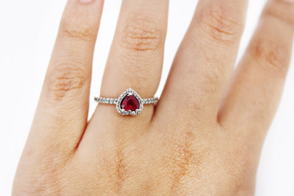 Anillo de plata  de 925. de segunda mano. Joyería de ocasión | ROYALHYSTERIA