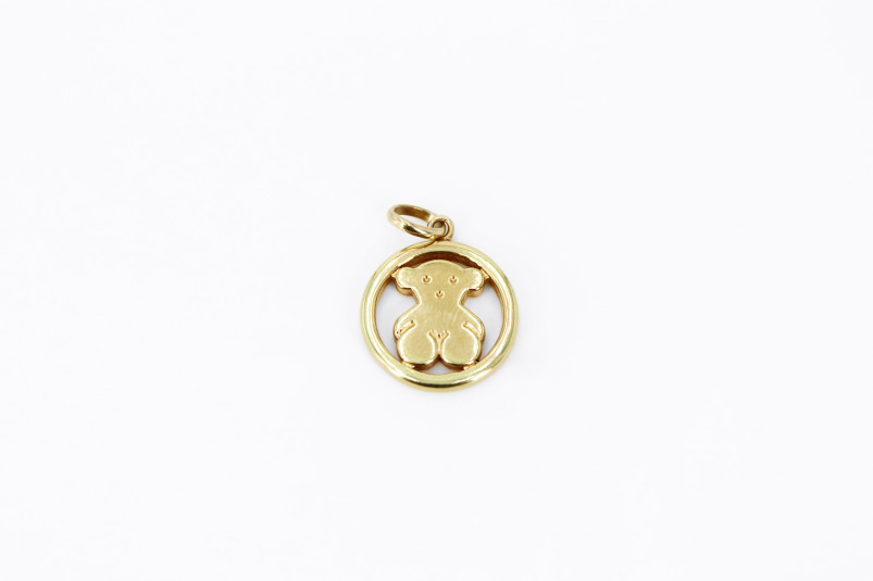 Colgante de oro de 18k. de segunda mano. Joyería de ocasión | ROYALHYSTERIA