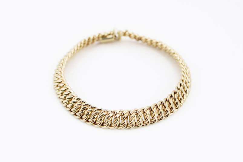 Pulsera de oro de 18k. de segunda mano. Joyería de ocasión | ROYALHYSTERIA