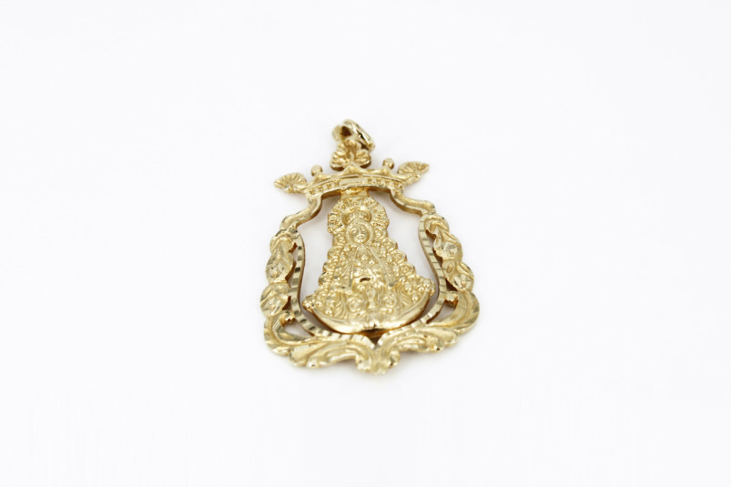 Colgante de oro de 18k. de segunda mano. Joyería de ocasión | ROYALHYSTERIA